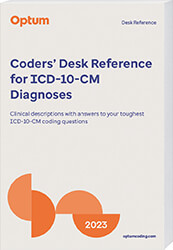 Coders' Desk Reference for Diagnoses (ICD-10-CM) 2023 Book Cover