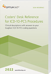 Coders' Desk Reference for Procedures (ICD-10-PCS) 2022 Book Cover
