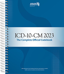 ICD-10-CM 2023: The Complete Official Code Book Cover