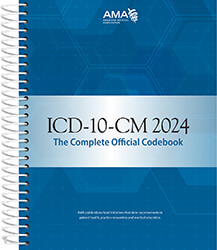 ICD-10-CM 2024: The Complete Official Code Book Cover