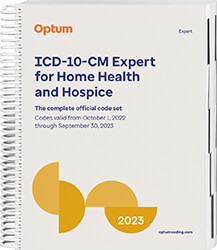 ICD-10-CM Expert for Home Health 2023 Book Cover