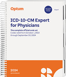 ICD-10-CM Expert for Physicians 2024 Book Cover