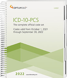 ICD-10-PCS Expert 2022 Book Cover