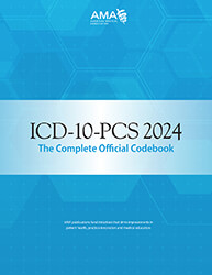 ICD-10-PCS 2024: The Complete Official Code Book Cover