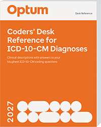 Coders' Desk Reference for Diagnoses (ICD-10-CM) 2027 Book Cover