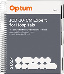 ICD-10-CM Expert for Hospitals 2027 Book Cover