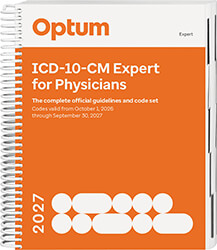 ICD-10-CM Expert for Physicians 2027 Book Cover